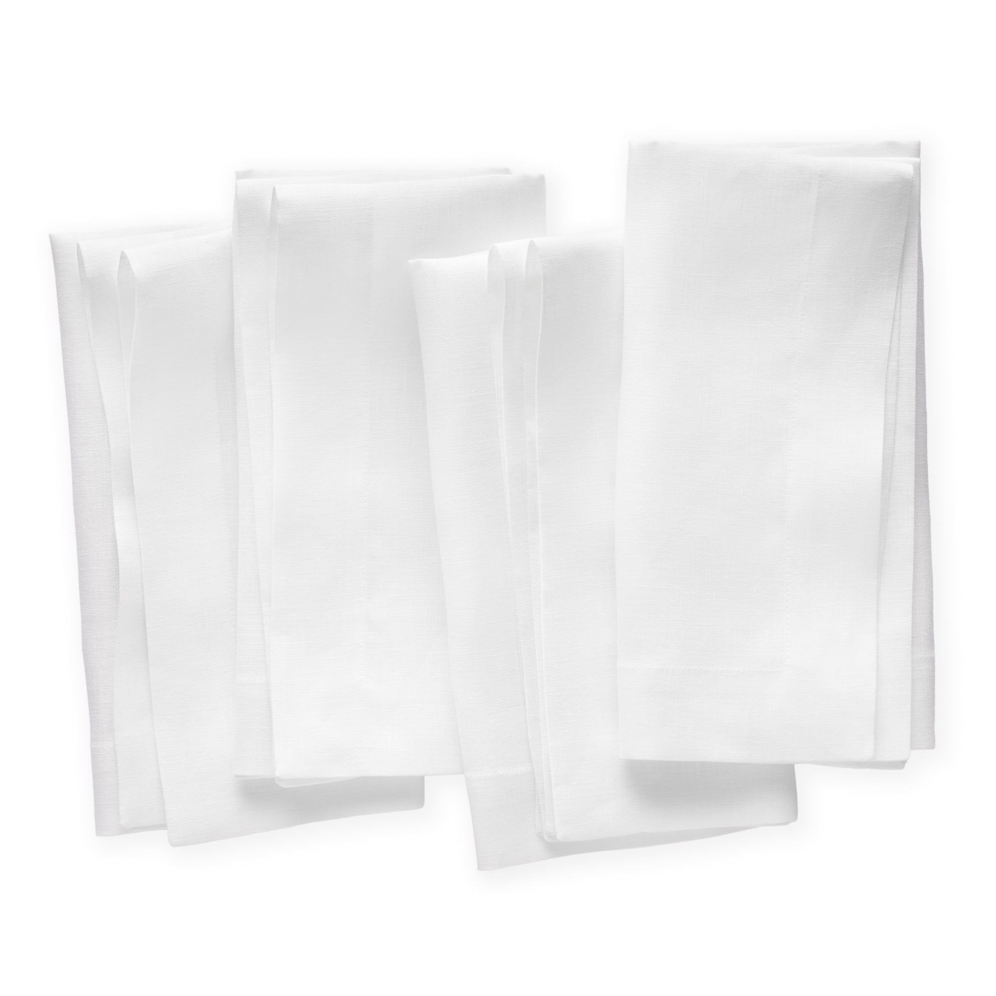 Aura Linen Napkins - Set of 4, 20 x 20 inch - Multiple Colors