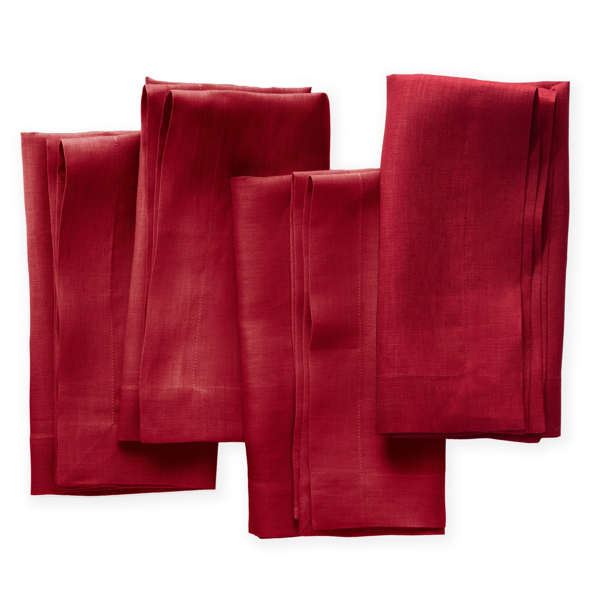 Aura Linen Napkins - Set of 4, 20 x 20 inch - Multiple Colors