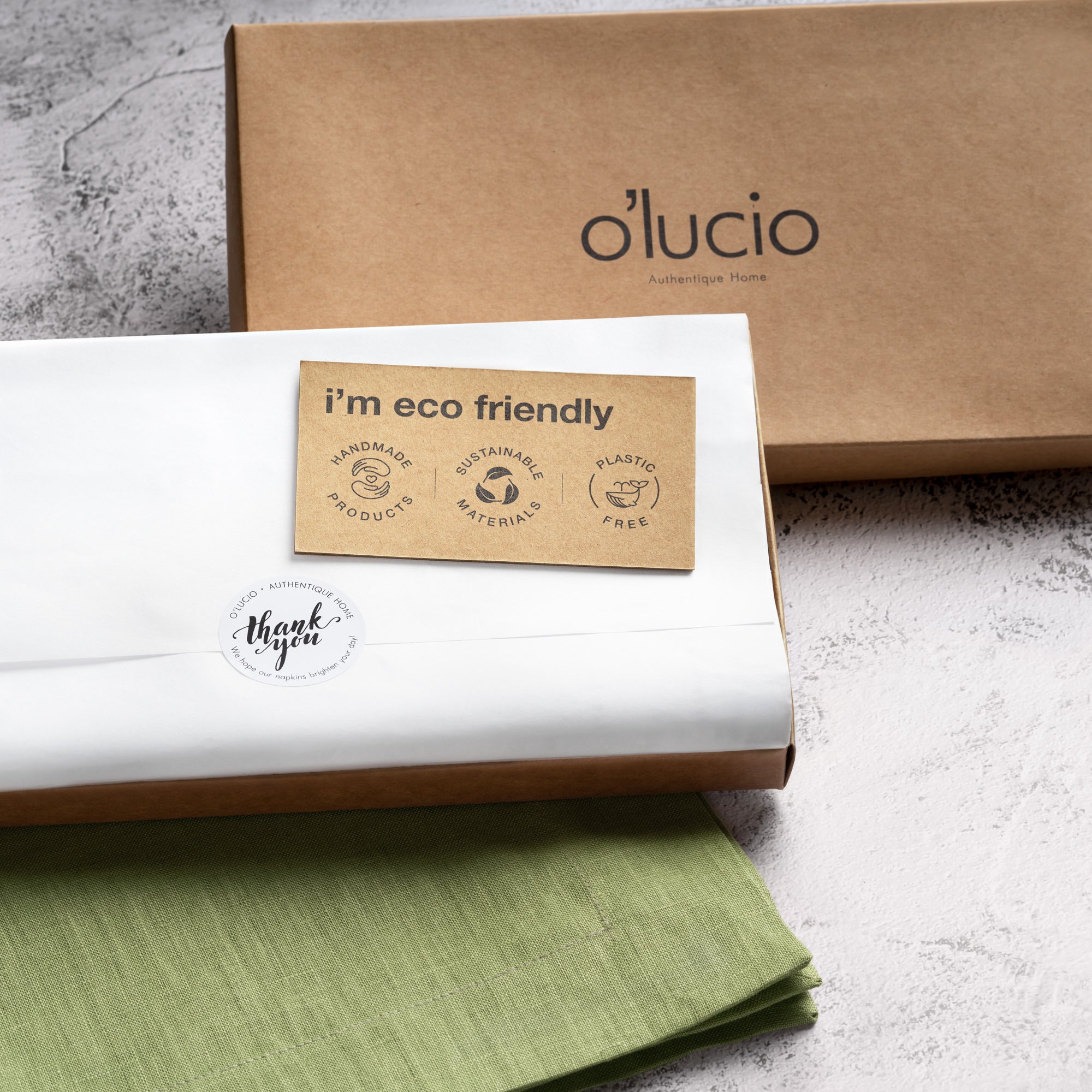 Aura Linen Napkins - Set of 4, 20 x 20 inch - Multiple Colors