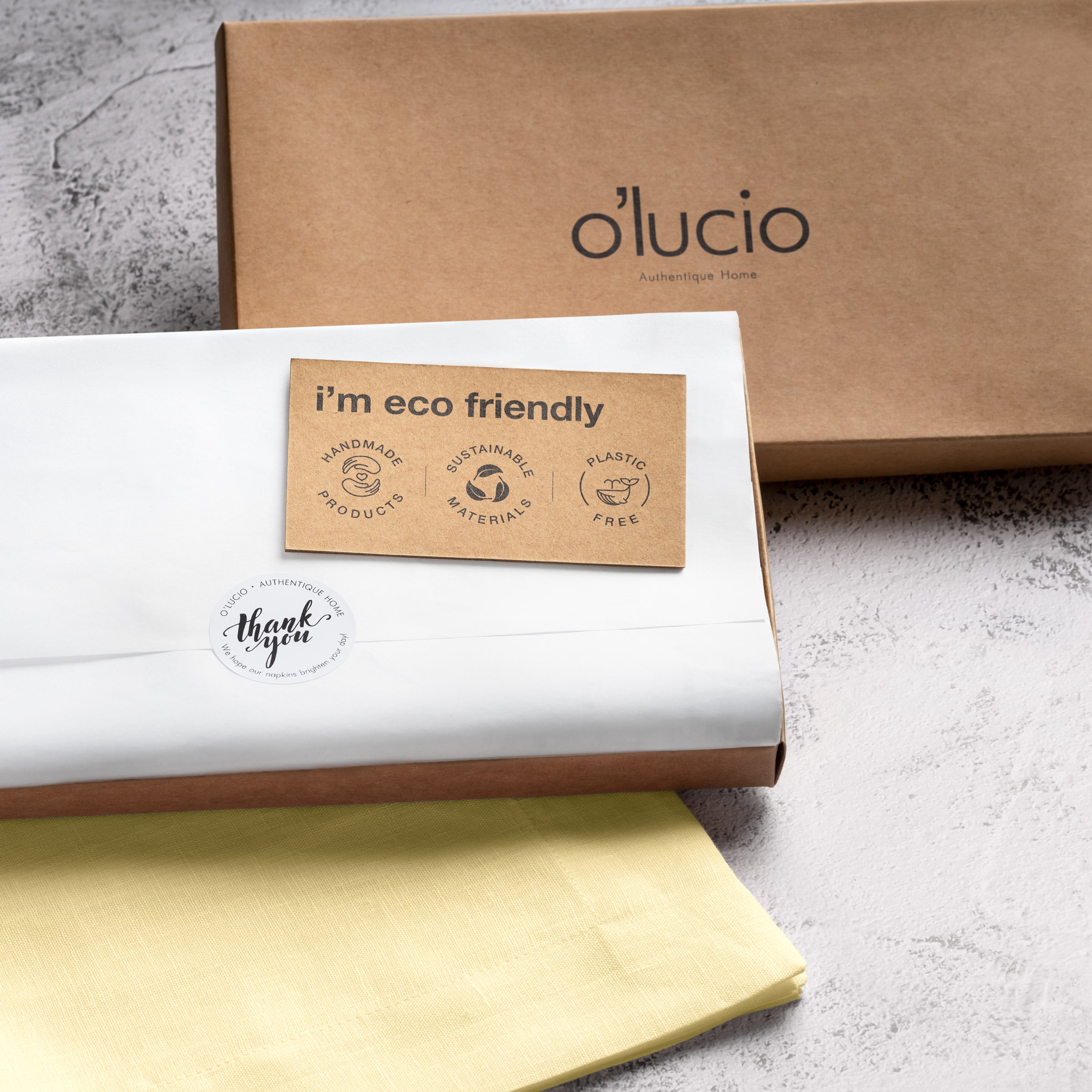 Aura Linen Napkins - Set of 4, 20 x 20 inch - Multiple Colors