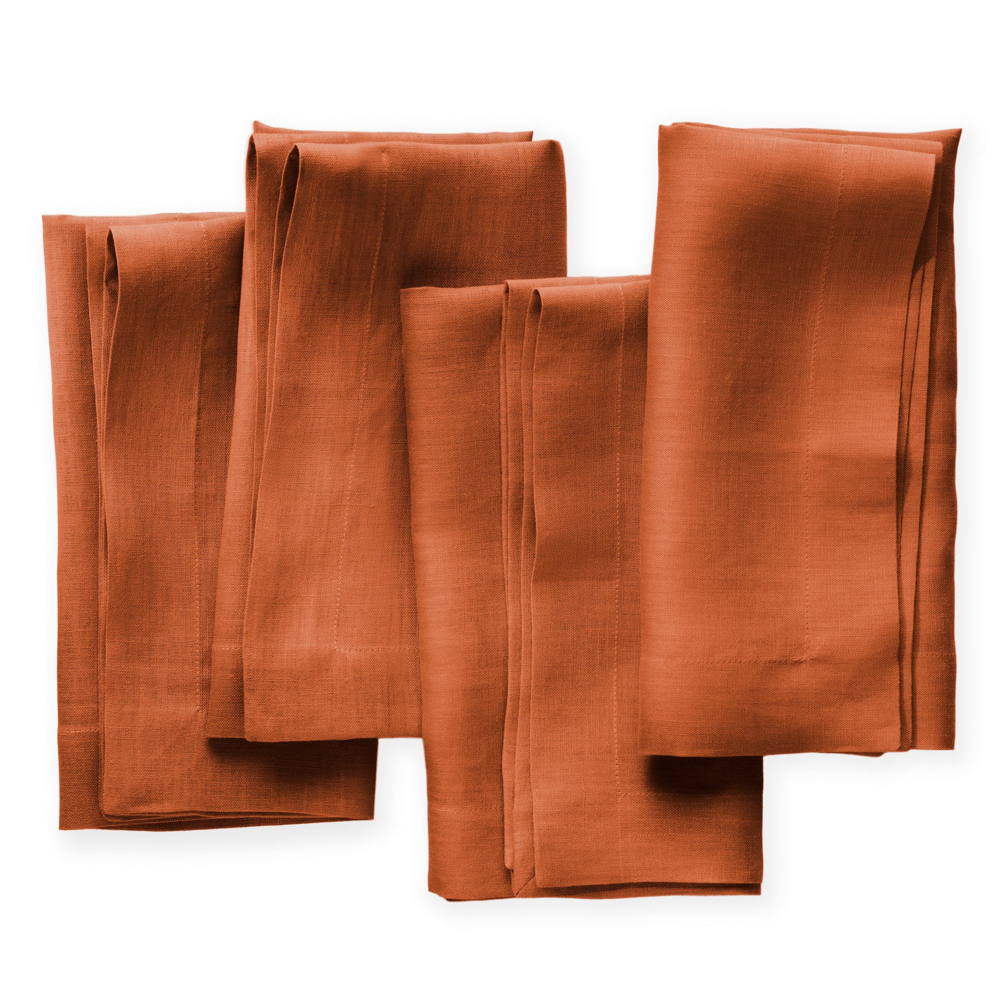 Aura Linen Napkins - Set of 4, 20 x 20 inch - Multiple Colors